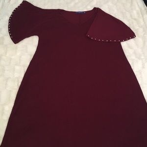 Apt.9 Wine Red Flowy Soft